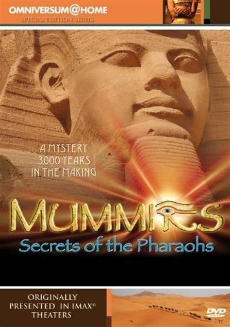 mummies secrets of the pharaohs imax dvd crispin redman dvd s bol