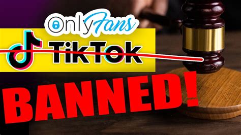 Onlyfans Creators Are Getting Banned For These Tiktok Trends Follow
