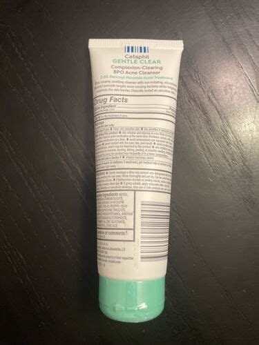 Cetaphil Gentle Clear Complexion Clearing Bpo Acne Cleanser 26 Bzyl