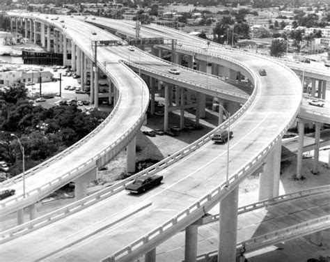 Florida Memory Looking South Over The Interchange Between Interstate