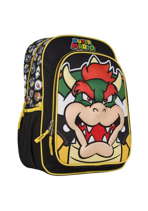 Mario Bros Bowser Backpack Mario Bowser Mens Bags Womens Bags