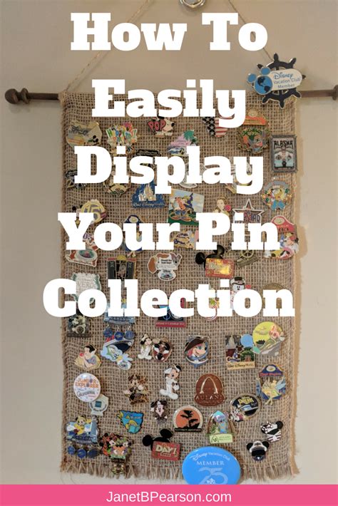How To Easily Display Your Pin Collection Pin Collection Displays