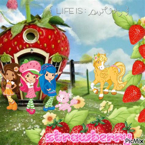 Strawberry Shortcake N Friends Free Animated  Picmix
