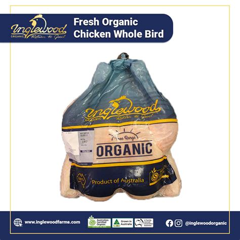 Organic Free Range Whole Chicken Inglewood Organic