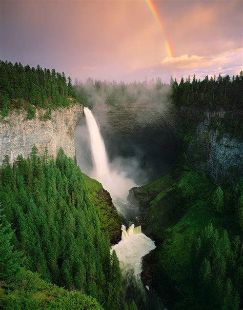 Helmcken Falls British Columbia Beautiful Places Waterfall
