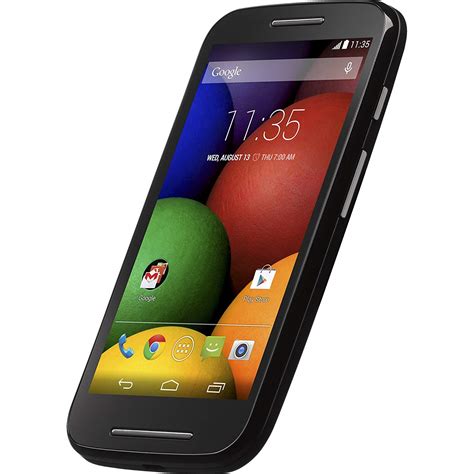 Motorola Moto E Android Prepaid Phone With Triple Minutes Tracfone