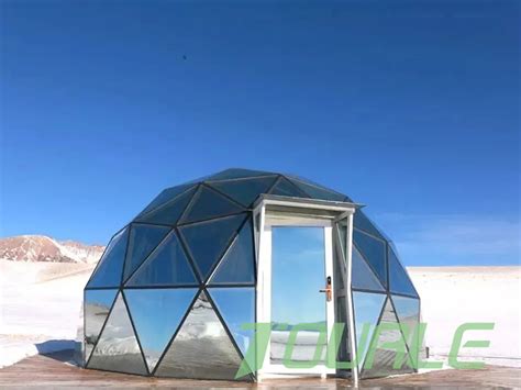 Wholesale Glass Igloo Transparent Dome Tent Aluminum Alloy Framework
