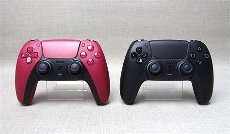 Heres A Look At The New Midnight Black And Cosmic Red Ps5 Dualsense