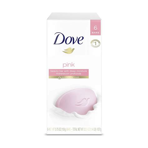 Dove Beauty Bar Pink 6 Count Amazones Belleza