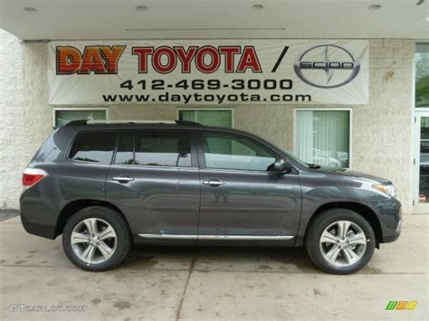 2012 Magnetic Gray Metallic Toyota Highlander Limited 4wd 64924579