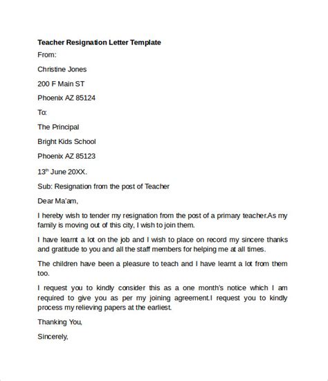 I have prepared a handover memo to be given to my successor. FREE 9+ Sample Resignation Letter Examples in MS Word | PDF