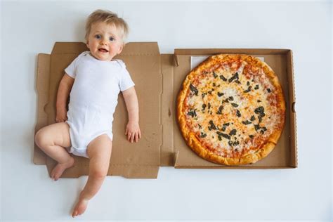 Pizza Slices The Best Way To Document A Babys First Year