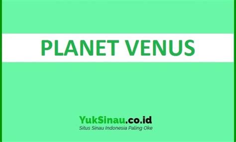 Warna Planet Venus Archives Yuksinau Co Id