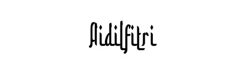 Aidilfitri Font FFonts Net
