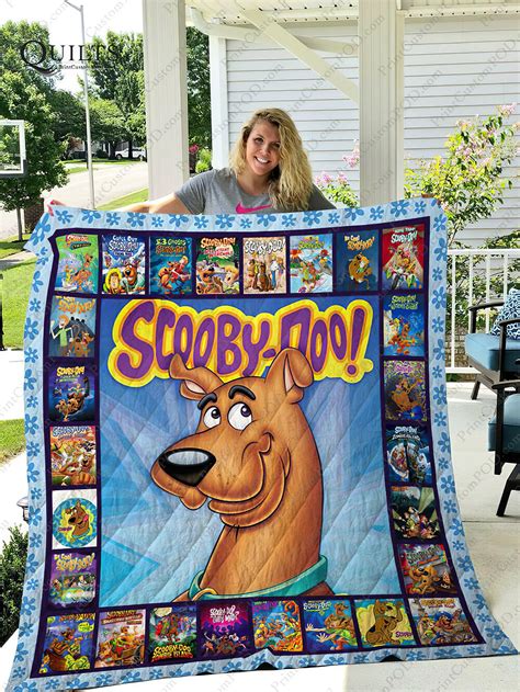 Scooby Doo Quilt Blanket Scooby Doo Fleece Blanket Super Etsy