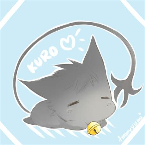 Kuro Kuro Sleepy Ash Servamp Manga Anime Kawaii Chibi Anime