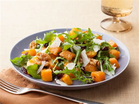 Roasted Butternut Squash Salad With Warm Cider Vinaigrette Recipe Ina