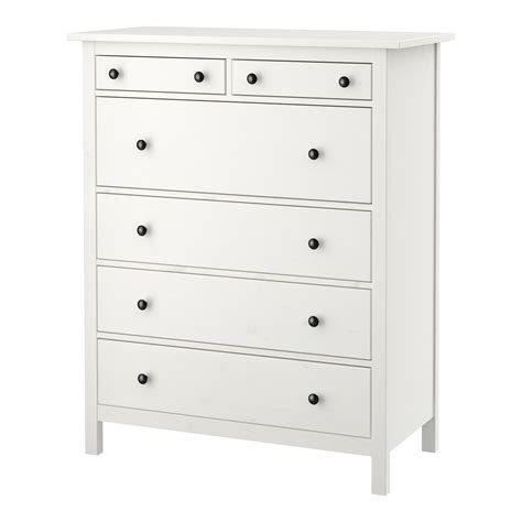 3) hemnes shoe cabinet, dark gray, 2 compartments. HEMNES Commode à 6 tiroirs - teinté blanc - IKEA