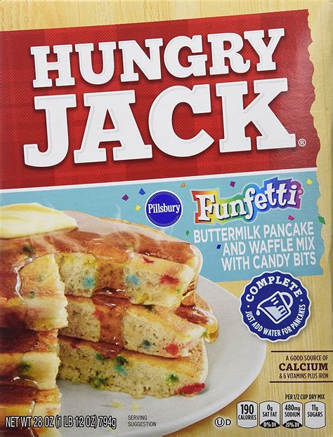 Hungry Jack Complete Funfetti Buttermilk Pancake And Waffle