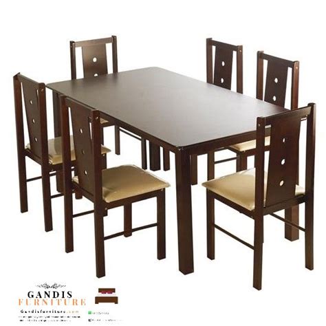 meja makan minimalis murah kayu jati jepara furniture jepara