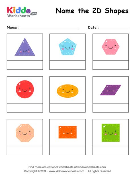 2d Shape Worksheets And Activities 2d Shapes Easyteaching Net