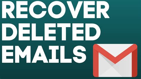 How To Recover Permanently Deleted Emails From Gmail Youtube
