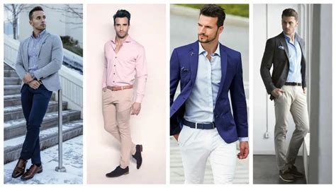 Outfit Semi Formal Para Hombres 35 Looks De Moda Con Estilo