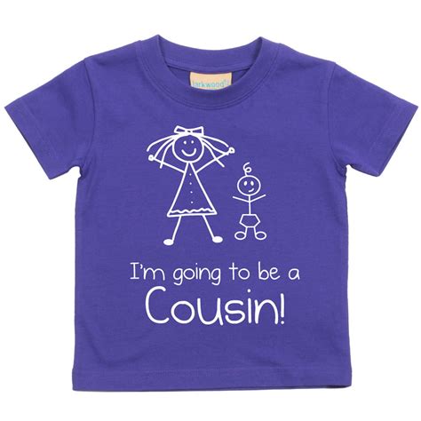Cousin Tshirt Im Going To Be A Big Cousin Girls T Shirt Etsy