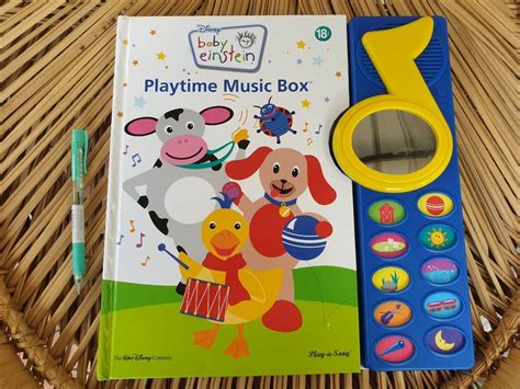 Baby Einstein Musical Board Book Babies And Kids Infant Playtime On