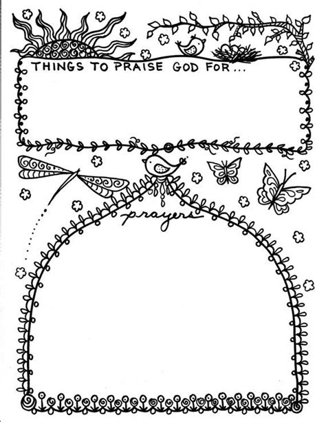 Feel free to download this free printable coloring prayer journal! Instant Download Prayer Pages Journal Bible Study Notes ...