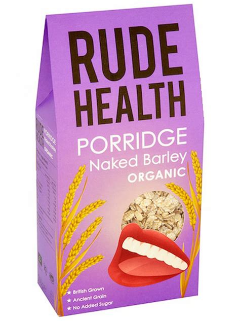 Organic Naked Barley Porridge G Rude Health Healthy Supplies