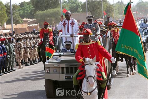 Burkina Faso Fête De Lindépendance Le Président Kaboré