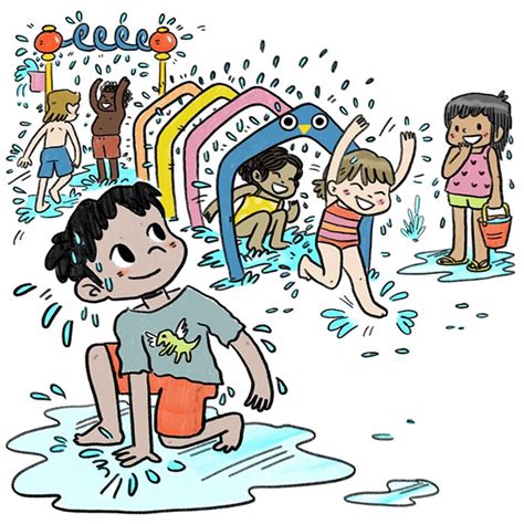 Kids Water Splash Clipart Clip Art Library