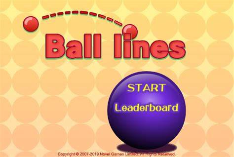 Ball Lines Game Play Ball Lines Online For Free At Yaksgames