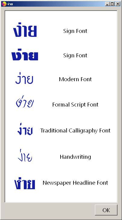 Thai Font Articles And Images About Thai Font Typography Typography