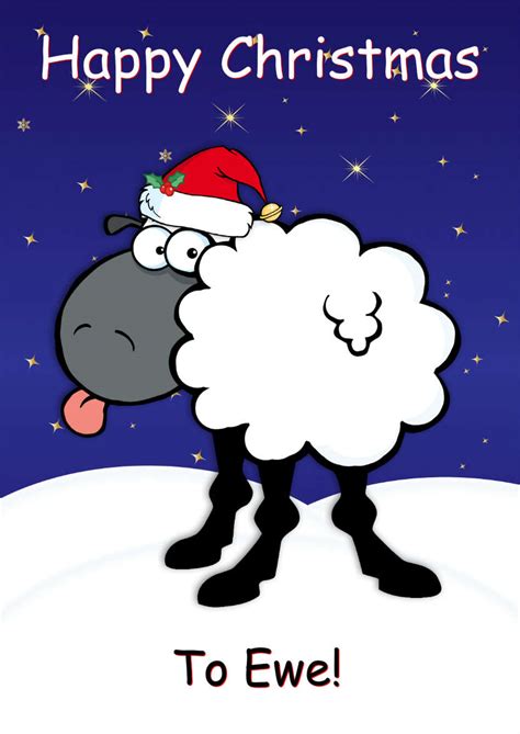 Christmas Sheep In Card Creator Gallery