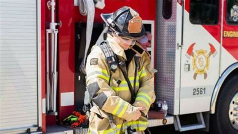 Firefighter Stands In Gear 1 Minute For Every Firefighter