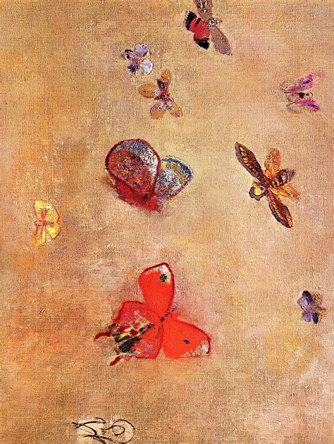 Butterflies Odilon Redon Encyclopedia Of Visual Arts