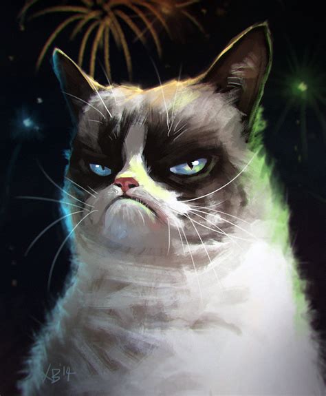 Artstation Grumpy Cat On November 5th Laura B