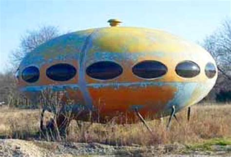dudleys diary flying saucer futuro house