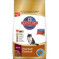 Hairball control cat food is a formula designed to help eliminate hairballs in cats. Hill's® Science Diet® Adult Hairball Control Cat Food ...