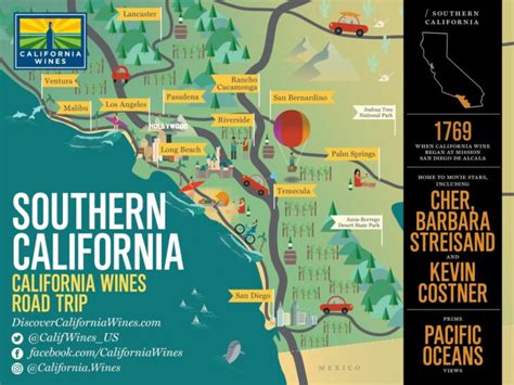 Southern California Attractions Map Printable Maps Wells Printable Map