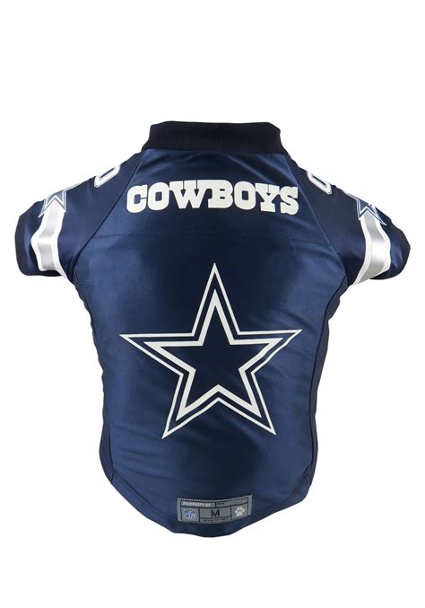 Cowboys stars among 16 players not traveling to canton for hof game tomorrow. NFL Dallas Cowboys Premium Jersey for Pets