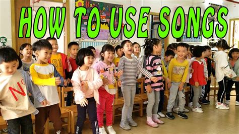 Teaching English With Songs Kindergarten Youtube