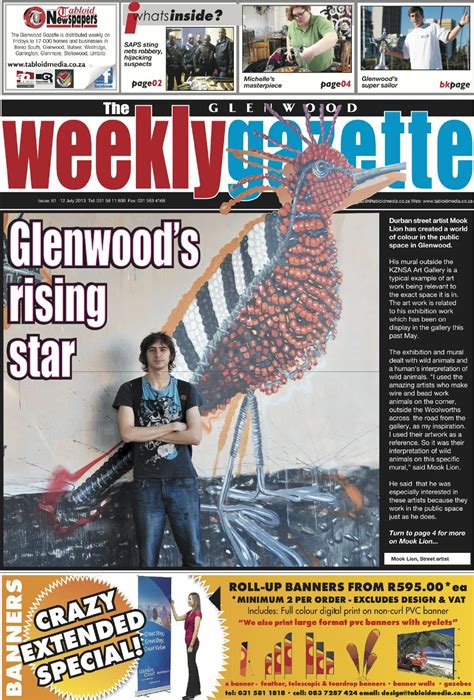 What attracts us to such outlandish stories? Glengaz 12 07 2013 001 by Tabloid Newspapers - Issuu