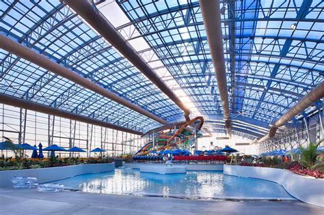 Epic Waters Indoor Waterpark And Its Retractable Roof Blooloop