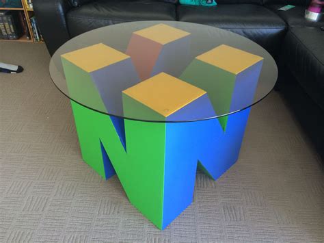 Progress Photos Of The Nintentable I Made For A Friend