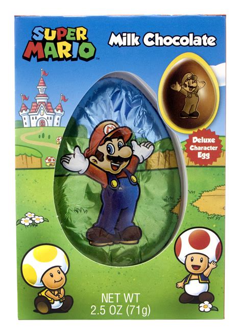 Super Mario Giant Easter Egg Assorted Candy Mix 375 Oz