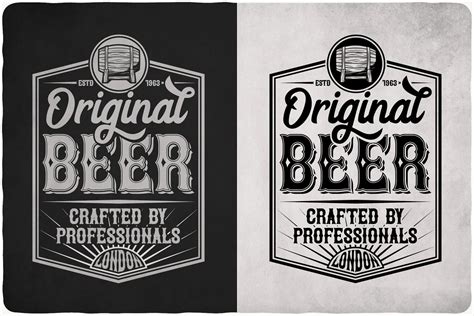 Brewery Stunning Display Fonts Creative Market