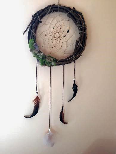 Nature Inspired Dream Catcher Natural Dream Catcher Extra Etsy